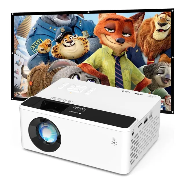 Proyector Maximo Brillo 9500 Lumens 400 Ansi 1080p Nativo