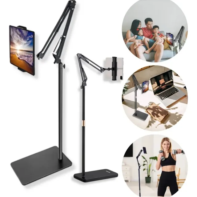 Pedestal Articulado Profissional Metal Tablet Celular Cantor