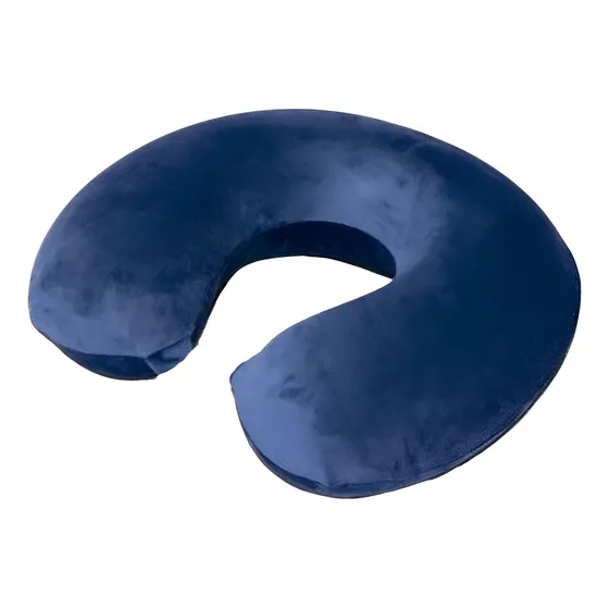 Cojin De Cuello Viaje Cervical Almohada, Auto, Oficina Avion Color Azul Oscuro