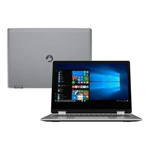 Notebook 2 Em 1 Tablet Duo Q432a Intel Atom E 4gb Memória