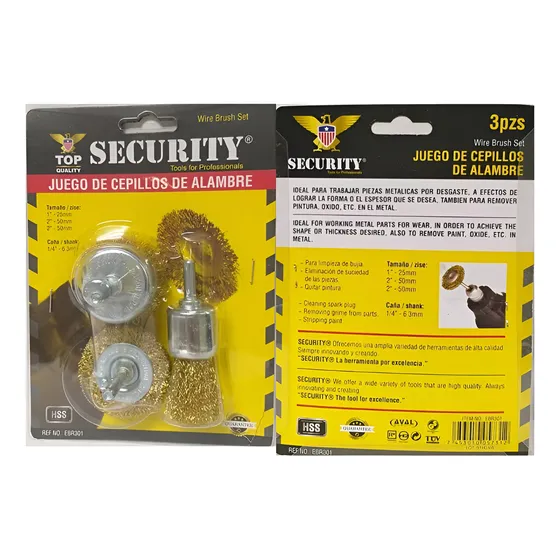 Cepillos Para Taladro  (jgo:3pzas) 1  Ebr301