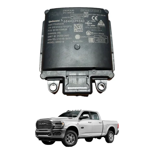 Módulo Dodge Ram 19/21 Ld Sensor Ponto Cego 68442393ad