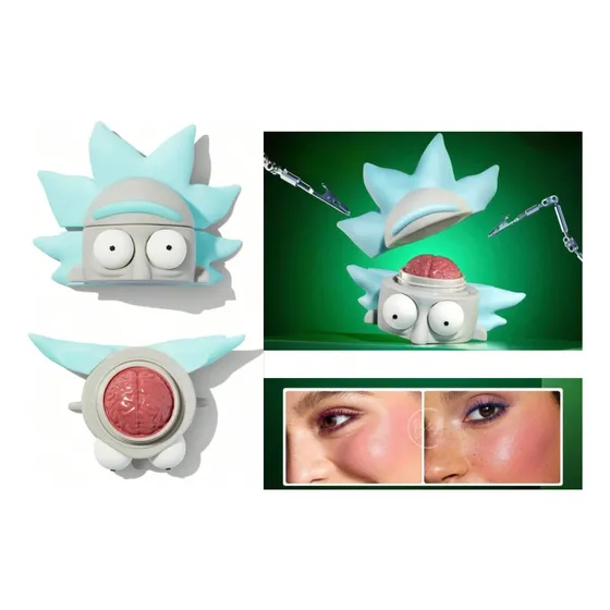 Rubor de Sheglam en la colección Rick and Morty de Mr. Cream Sanchez