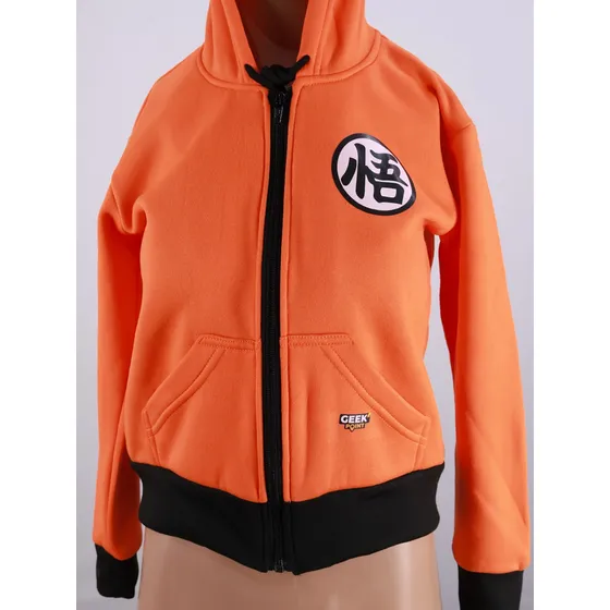 Sueter De Dragon Ball (goku) Para Niño Con Capucha