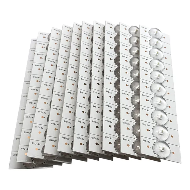 Ca Lote 100pcs 3v Smd Con Lente Óptica For Tv Led 32-65