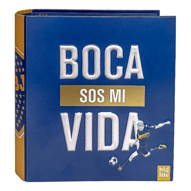 Carpeta 3x40 Big Life - Boca 3d