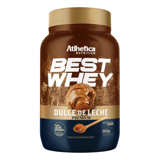 Proteína En Polvo Best Whey 900grs Atlhetica Nutrition Dulce De Leche