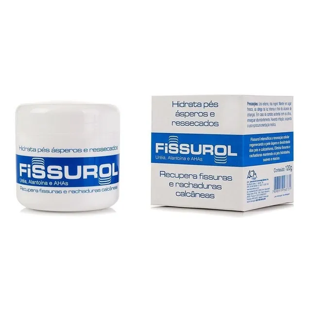 Base Para Fissuras E Rachaduras Calcanhar Fissurol - 120gr