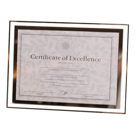 Marco Para Documentos Con Diploma De Cristal Gracesdawn Tama