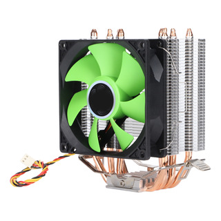 Ventilador De Cpu 4 Pipes De Calor De 90 Mm 3pin Enchufe Y Ventilador De Cpu 4 Pipes De Calor De 90 Mm 3pin Enchufe Y