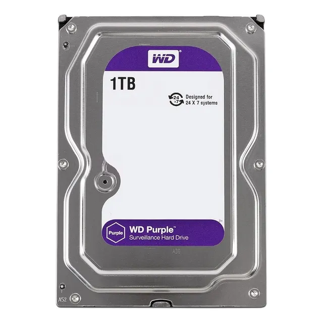 Disco Duro Wd 1tb 5400rpm Optimizado Para Videovigila Purple
