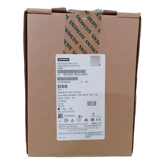 Siemens 6sl3210-1ke15-8ub2 Variador G120c