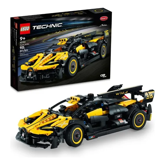 Lego Technic Bugatti Bolide Coche De Carreras Auto Deportivo Cantidad de piezas 905