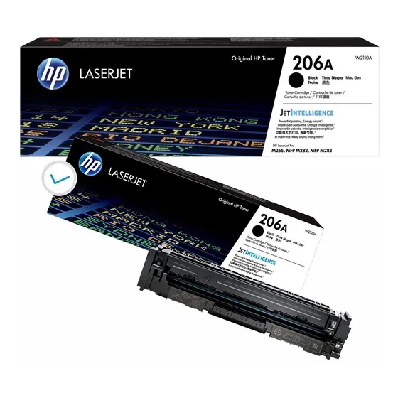 Toner Hp 206a Original 1350 Paginas Mfp M255/282/283 Negro.