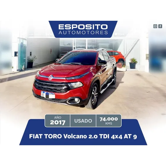Fiat Toro 2.0 Volcano 4x4 At