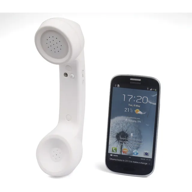 Auriculares De Teléfono Con Micrófono Retro Con Conexión Ina