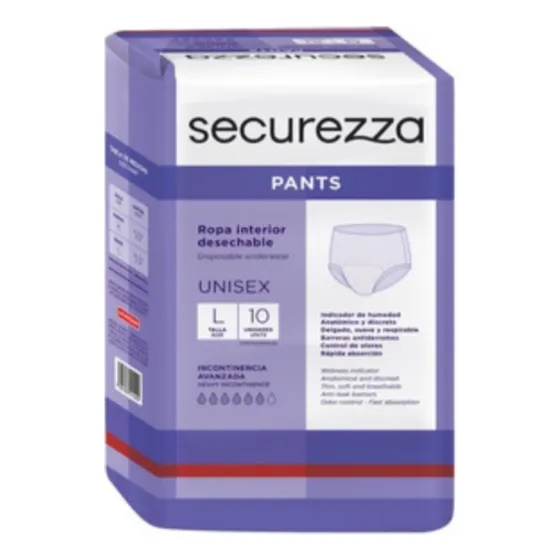 Pañal De Adulto Securezza Tipo Pantaleta