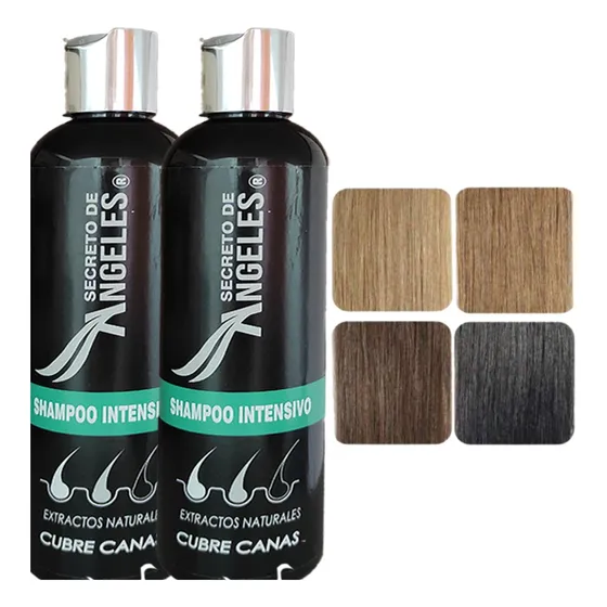 2 Shampoo Cubre Canas- 4 Tonos
