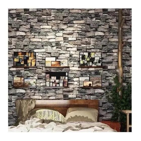 Papel Mural Pvc Autoadhesivo 10mtx60cm Rollo, Varios Diseños