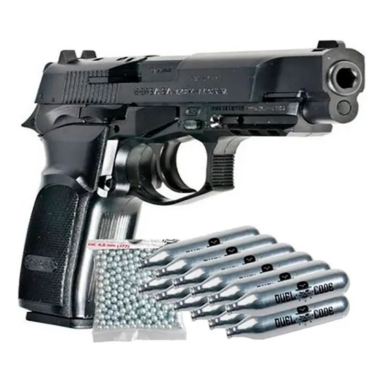Pistola Co2 Asg Bersa Thunder Pro 10 Garrafas Balines