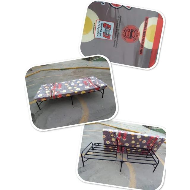 Cama Plegable Modelo Comodoy+colchon 5 PuLG. Paraiso Nuevo
