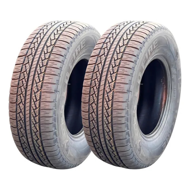 Kit De 2 Pneus Aro 16 265/70r16 Remold Speed Fire