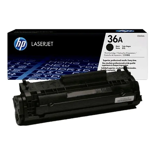Tóner HP LaserJet CB436A Color de tinta Negro