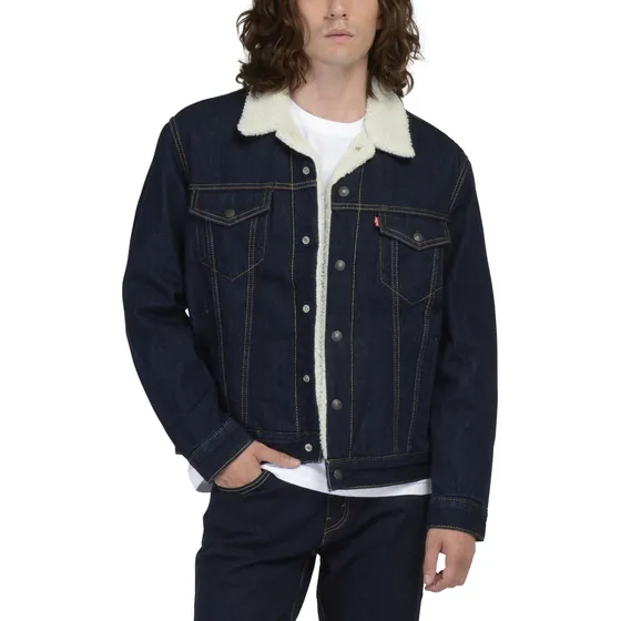 Casaca Hombre Sherpa Azul Oscuro Levis 16365-0075
