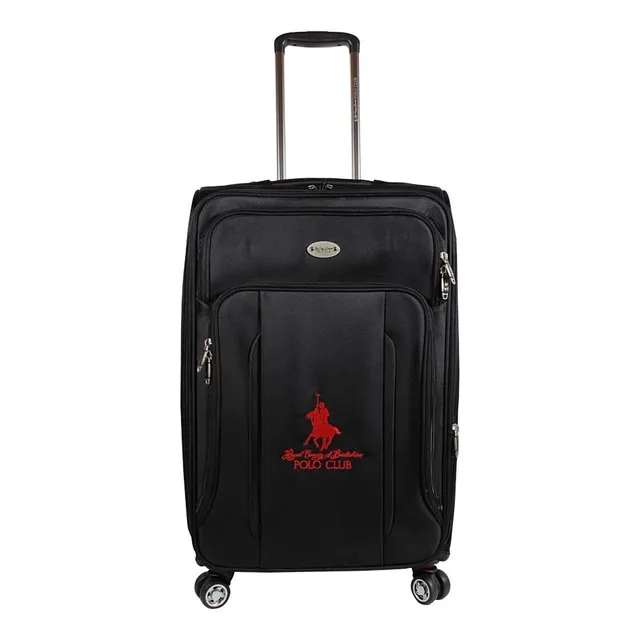 Maleta De Viaje Pequeña 20 Pulgadas Polo Club Extralight Ngr