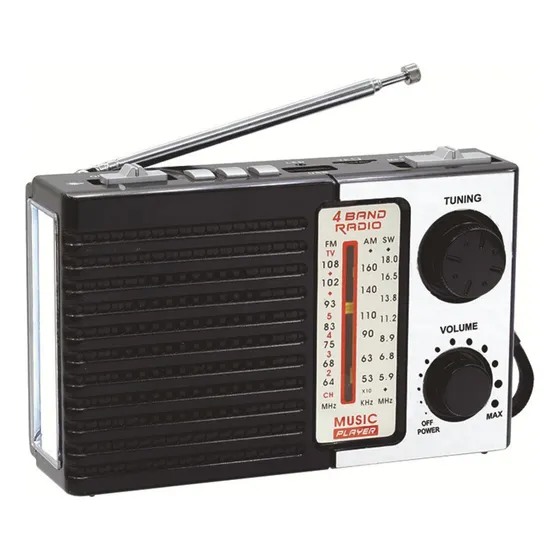 Plug-in De Radio De Selección Manual De Emisoras Retro Radio
