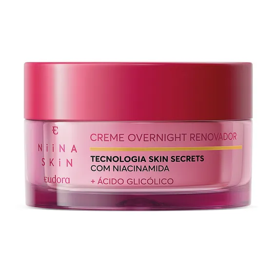 Crema renovadora de noche Eudora Niina, 45 g, Tiempo de aplicación: día/noche, tipo de piel: todo tipo