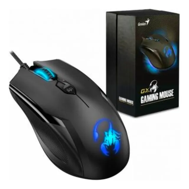 Mouse Gamer Genius Ammox X1-600 Negro - Gaming