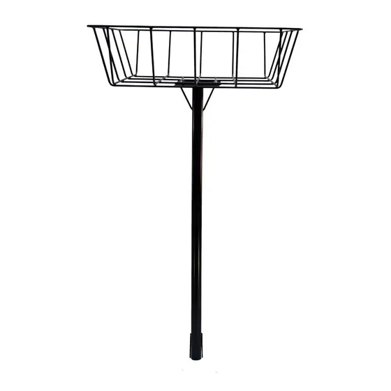 Lixeira Para Calçada, Grande, Aço C/ Pintura Eletrostática