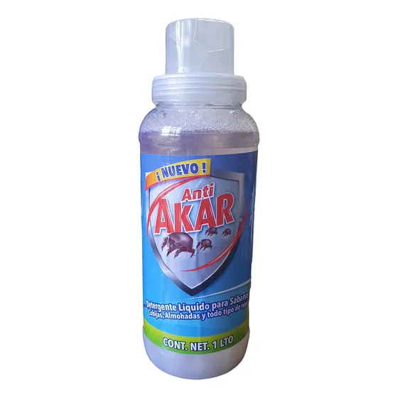Anti Akar Detergente 1 Lt Anti Acaros 12 Cargas