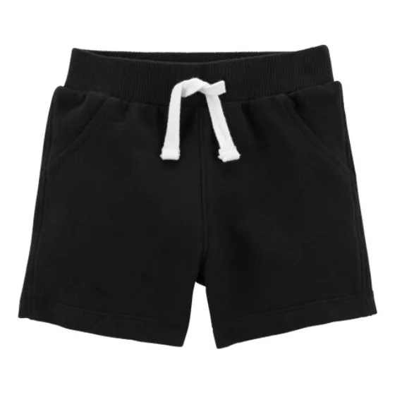 Short De Algodón Negro 510 Carter's