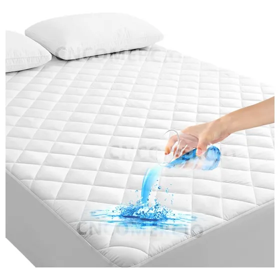 Queen Protector Cubre Colchón Impermeable Decoración 3 Pisos