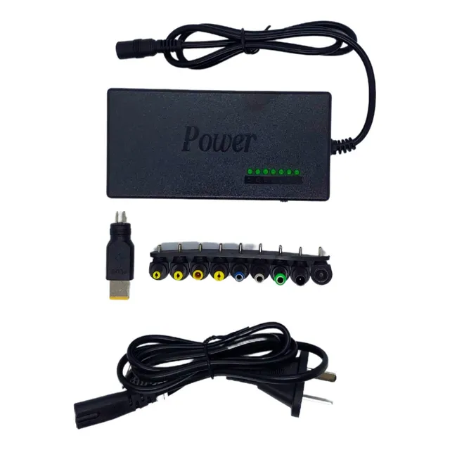 Cargador De Notebook Universal Netbook Hp Lenovo Toshib Acer Color Negro