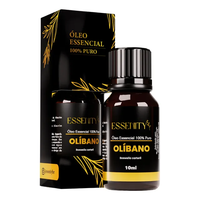 Óleo Essencial Olíbano Frankincense 100% Puro 10 Ml Essenity