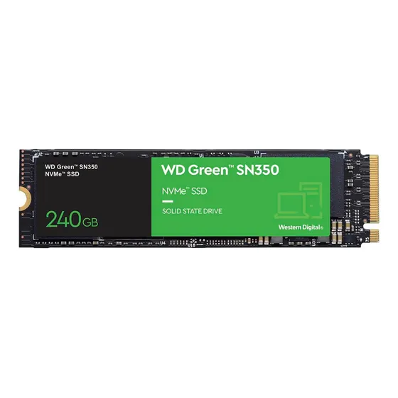 interno Western Digital WD Green SN350 WDS240G2G0C 240GB verde