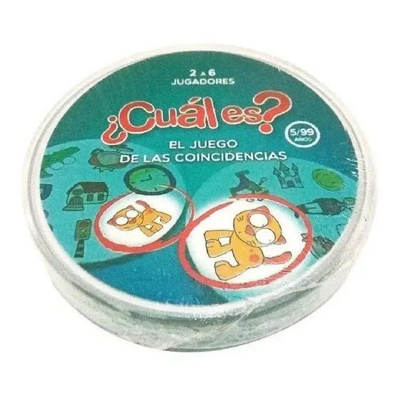 Cuál Es? El Juego De Las Coincidencias Memoria M-cual Juego Infantil Para Niños Marca Plan Z Incluye 1 Mazo De 55 Cartas Ideal Rapidez Mental Ejercita Flexibilidad Cognitiva Material Resistente Seguro