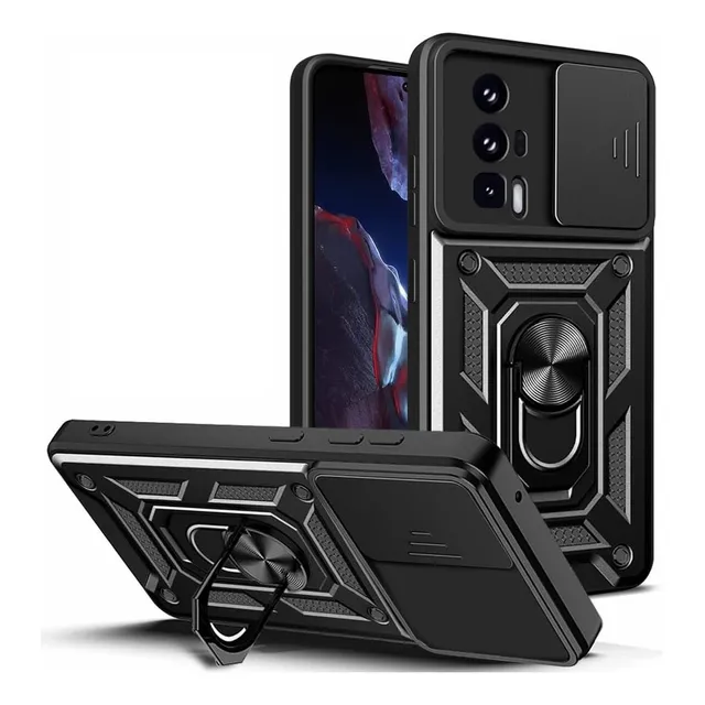 Case Xiaomi Poco F5 Pro - Protector Camara Soporte Mágnetico