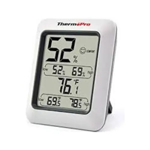 Termohigrómetro Tp50 Thermopro Funciona Con 1 Pila Incluida
