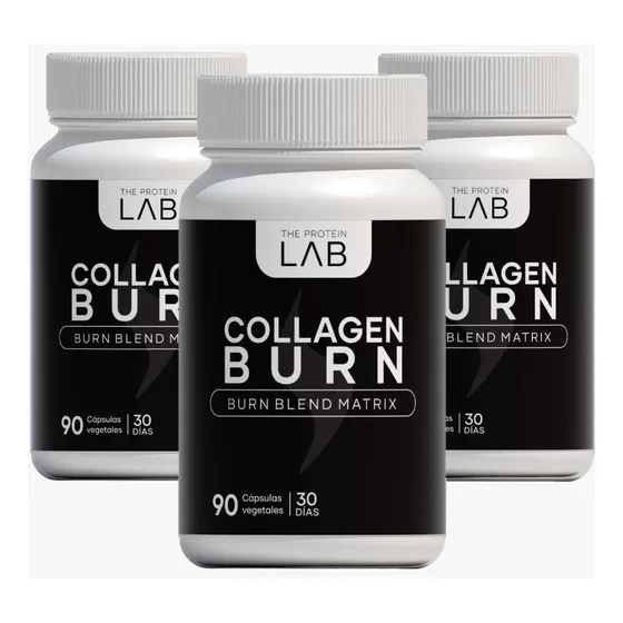 Collagen Burn 270 Cápsulas | 3 Frascos | The Protein Lab