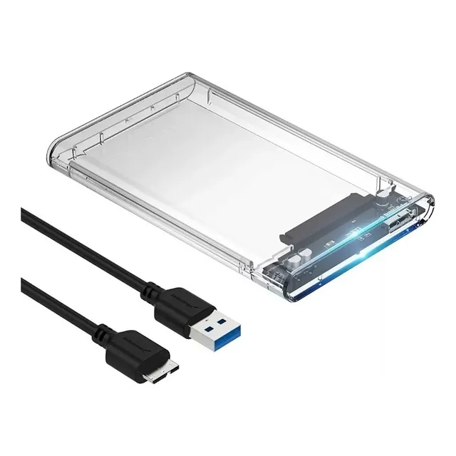 Case Externo De Aluminio De 2.5 Pulgadas Para Discos Sata Usb 3.0 De Notebook