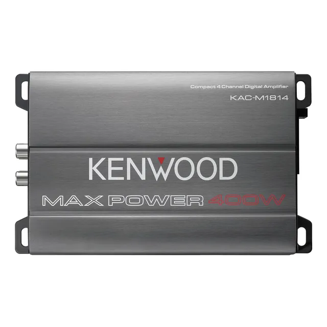 Amplificador Kenwood Kac-m1814 4 Canales 400w Para Marina