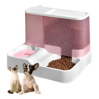Kathson Juego De Comedero Automático Para Gatos Y Dispensado Kathson Juego De Comedero Automático Para Gatos Y Dispensado