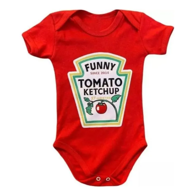 Body Bebê Mesversario Heinz Ketchup Mostarda Maionese