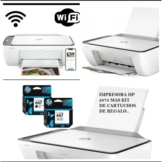 Impresora Multifuncional Hp 2875