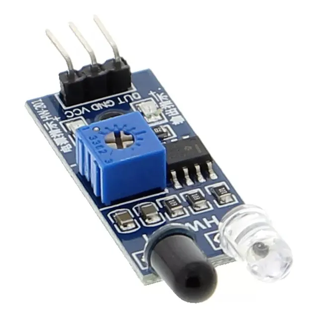 Modulo Infrarojo Ir Detector Sensor De Obstaculos Hw-201 