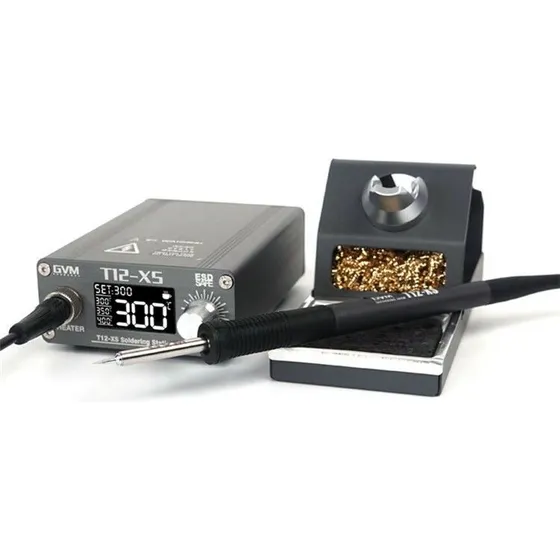 Estacion De Soldado Lapiz Cautin Gvm T12xs Simil Jbc Tecnico